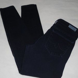 AG Adriano Goldschmied 27R Jeans The Farrah Skinny High Rise Skinny Dark Wash